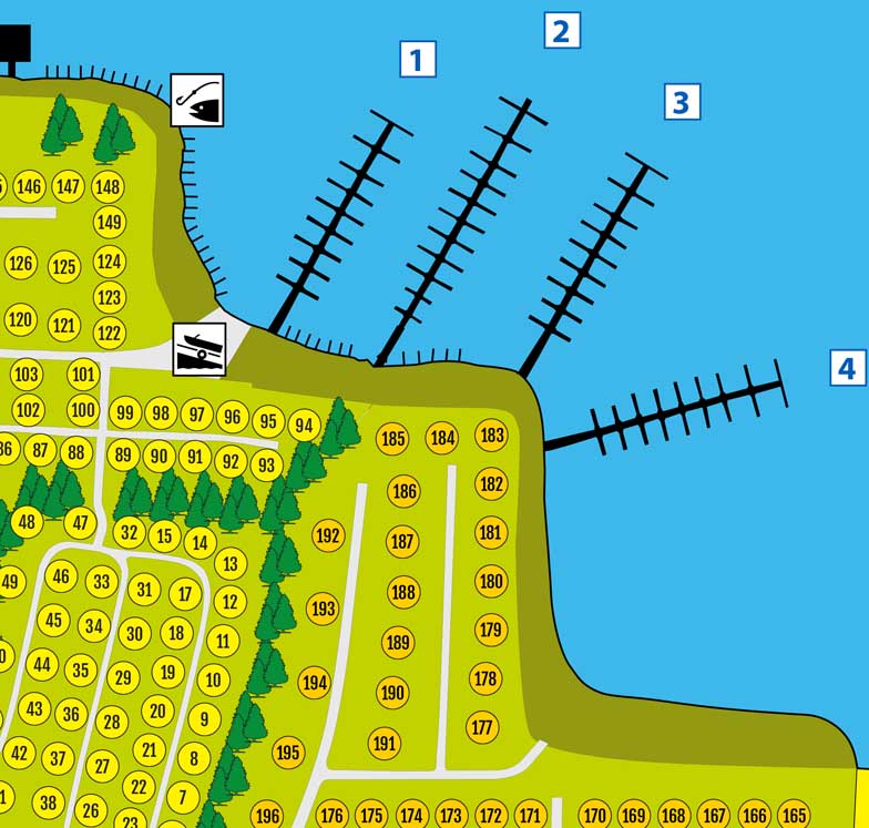 jachthaven t loo plattegrond